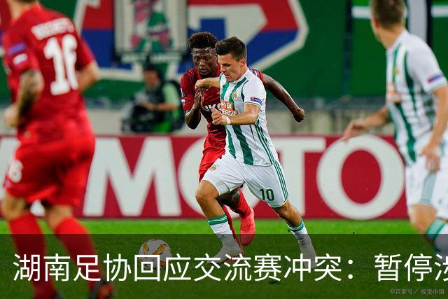 湖南足协回应交流赛冲突：暂停涉事人员参加省内一切足球活动